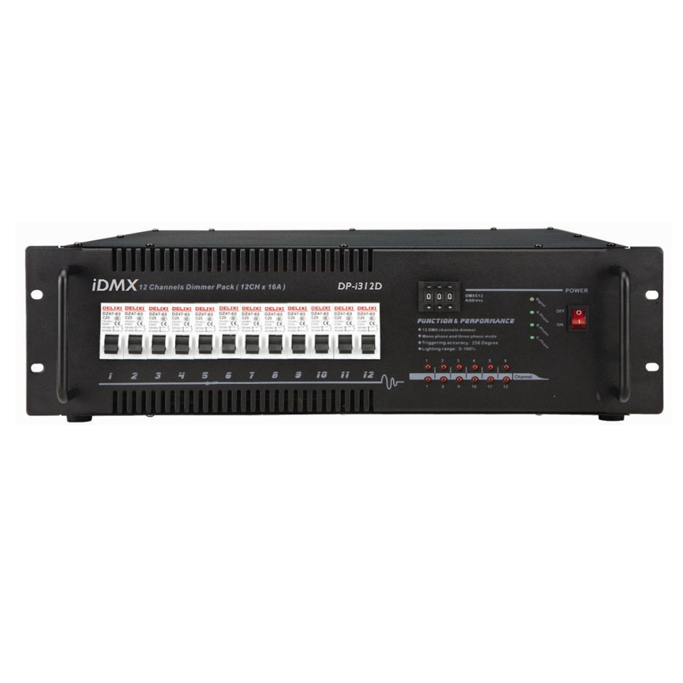 DP-i312D 12路舞臺燈光調節器